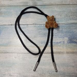Adorable Teddy Bear Bolo Tie.
